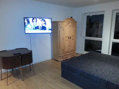 TV/Unterhaltungsangebot in der Unterkunft Holiday Apartment Zwinger