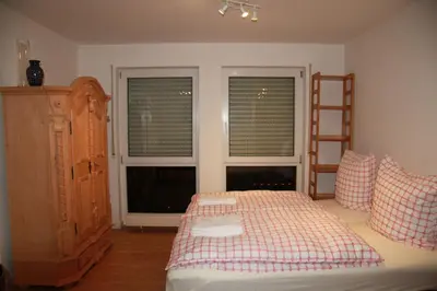 Ein Bett oder Betten in einem Zimmer der Unterkunft Holiday Apartment Zwinger