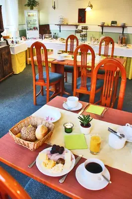 Essen im Hotel oder in der Nähe