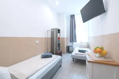 TV/Unterhaltungsangebot in der Unterkunft Hostel Senftenberg