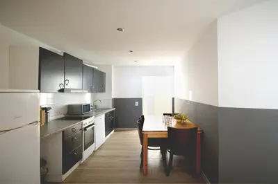 Küche/Küchenzeile in der Unterkunft Hostel Senftenberg