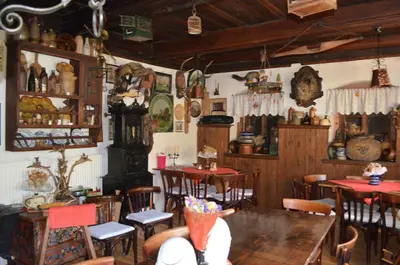 Lounge oder Bar in der Unterkunft zum Frongut