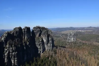 Naturlandschaft in der Nähe der Ferienwohnung