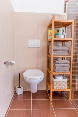 Ein Badezimmer in der Unterkunft Bahnhof Frauenstein Wartehalle