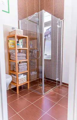 Ein Badezimmer in der Unterkunft Bahnhof Frauenstein Wartehalle