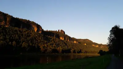 Naturlandschaft in der Nähe der Ferienwohnung