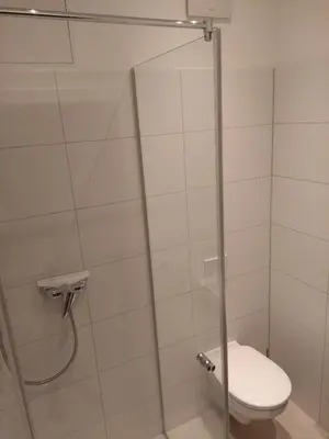 Ein Badezimmer in der Unterkunft Mirabelle - Wohnen in der Dresdner Neustadt