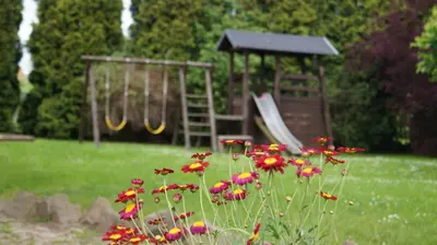 Ein Garten an der Unterkunft Richzenhainer-Hof