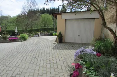 Ein Garten an der Unterkunft NoOaks