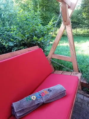 Ein Garten an der Unterkunft NoOaks