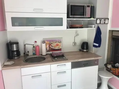 Küche/Küchenzeile in der Unterkunft Ferienapartments Gohrisch Villa Schönblick