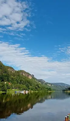 Naturlandschaft in der Nähe der Ferienwohnung