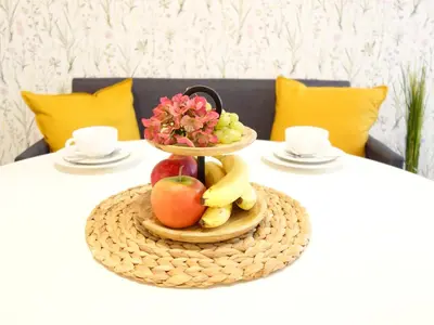 Essen in der Ferienwohnung oder in der Nähe