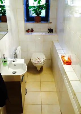 Ein Badezimmer in der Unterkunft Ferienwohnung Ulbrich