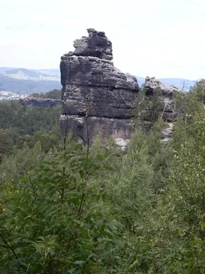 Naturlandschaft in der Nähe der Ferienwohnung