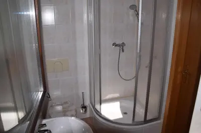 Ein Badezimmer in der Unterkunft Ferienwohnung Bayer