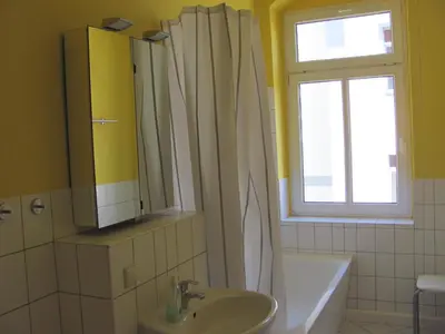 Ein Badezimmer in der Unterkunft Ferienwohnung Voss 2