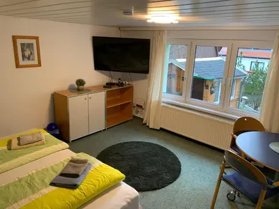 TV/Unterhaltungsangebot in der Unterkunft Haus Bergfriede