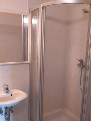 Ein Badezimmer in der Unterkunft Ferienwohnung Ahrendt
