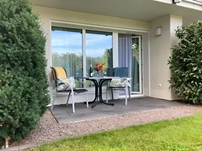 Ein Garten an der Unterkunft Boutique Hotel am Schillerplatz
