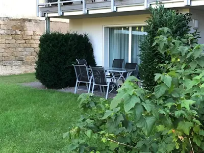 Ein Garten an der Unterkunft Boutique Hotel am Schillerplatz