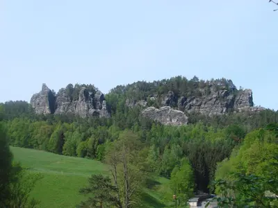 Naturlandschaft in der Nähe der Pension