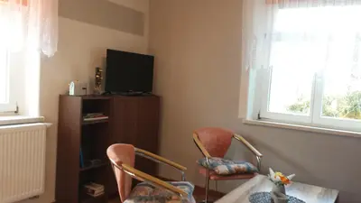 TV/Unterhaltungsangebot in der Unterkunft Ferienwohnung Am Elbradweg