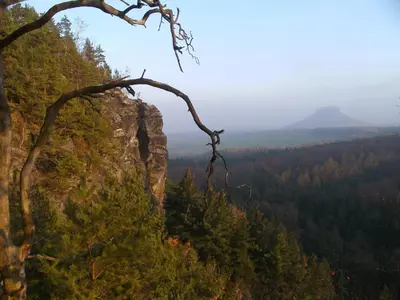 Naturlandschaft in der Nähe der Ferienwohnung