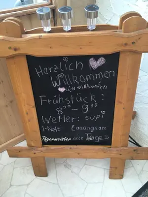 Grundriss der Unterkunft Pension Elbkiosk