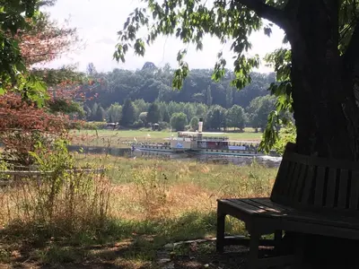 Naturlandschaft in der Nähe der Pension