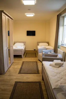 Ein Bett oder Betten in einem Zimmer der Unterkunft Haus Vier