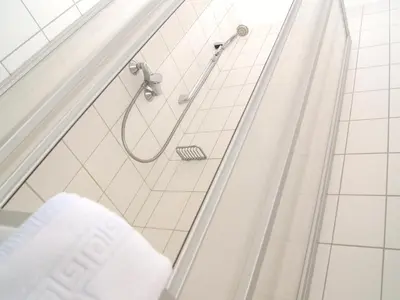 Ein Badezimmer in der Unterkunft Börse Coswig