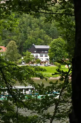 Naturlandschaft in der Nähe der Pension