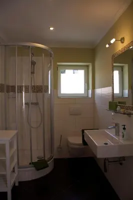 Ein Badezimmer in der Unterkunft Pension Kalinde