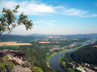 Naturlandschaft in der Nähe der Ferienwohnung