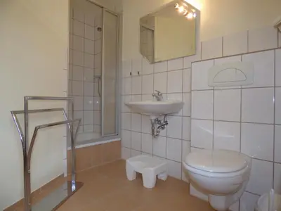 Ein Badezimmer in der Unterkunft Ferienwohnung Büchsenhof