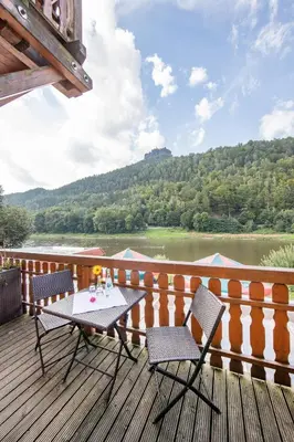 Naturlandschaft in der Nähe der Pension