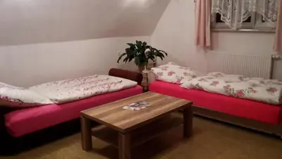 Ein Bett oder Betten in einem Zimmer der Unterkunft 