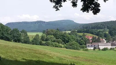 Naturlandschaft in der Nähe der Ferienwohnung