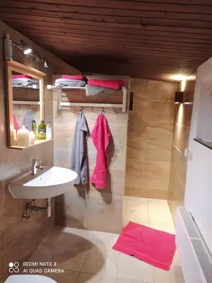 Ein Bett oder Betten in einem Zimmer der Unterkunft Elbenland Apartments & Bungalows