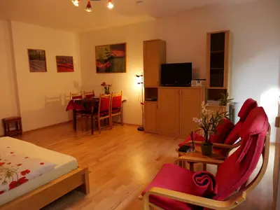 TV/Unterhaltungsangebot in der Unterkunft Ferienapartment LeMi