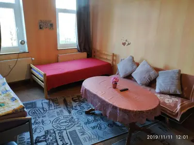 Ein Bett oder Betten in einem Zimmer der Unterkunft Monteurzimmer Talstrasse 2