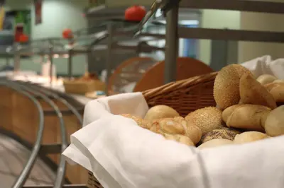 Essen im Hotel oder in der Nähe