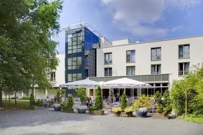 Das Gebäude in dem sich das Hotel befindet