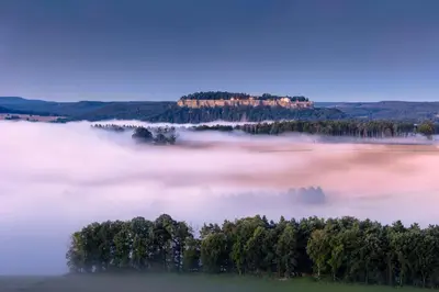 Naturlandschaft in der Nähe der Ferienwohnung