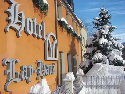 Hotel Lay-Haus im Winter