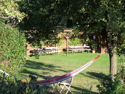 Ein Garten an der Unterkunft Wasserwerk Trachau