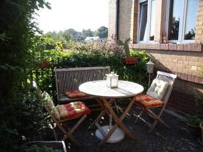 Ein Garten an der Unterkunft Wasserwerk Trachau
