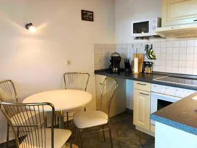 Küche/Küchenzeile in der Unterkunft Ferienhaus Annemarie