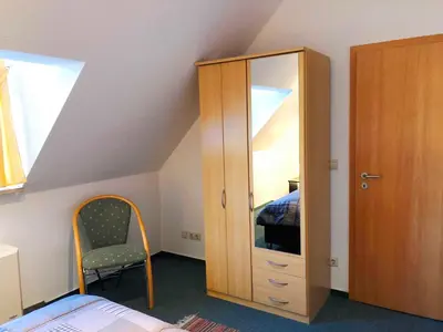 Ein Bett oder Betten in einem Zimmer der Unterkunft Ferienhaus Annemarie